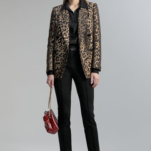 Animal Print Blazer