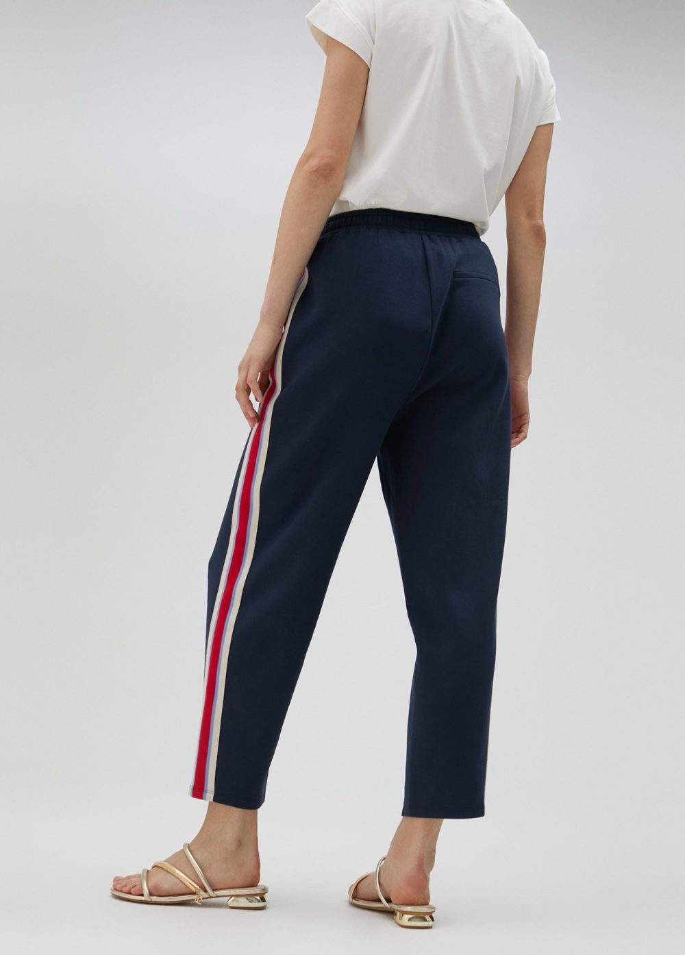 Trousers with Sporty Stripes