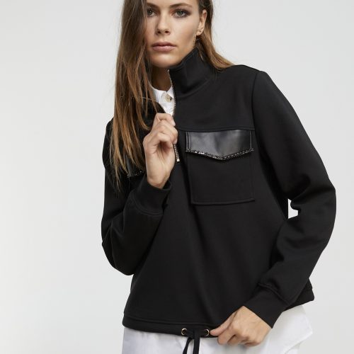εικόνα-6-1 Black Sweatshirt