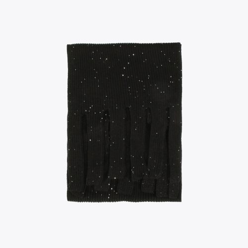 Scarf With Mini Sequins