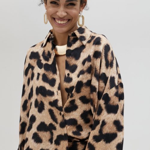 Maxi Leopard Shirt