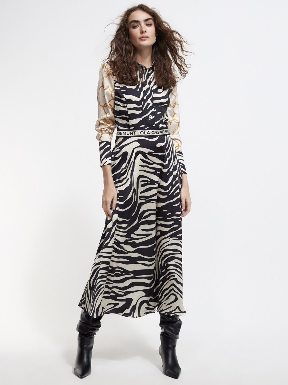 Zebra Print Dress
