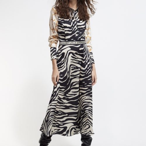 Zebra Print Dress