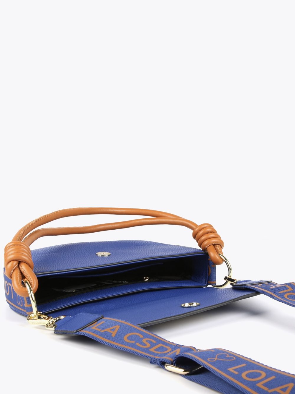 Half-moon Crossbody Bag Blue