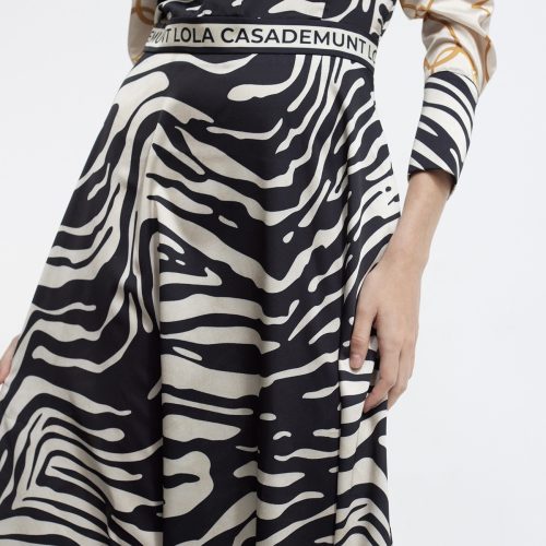 Zebra Print Dress