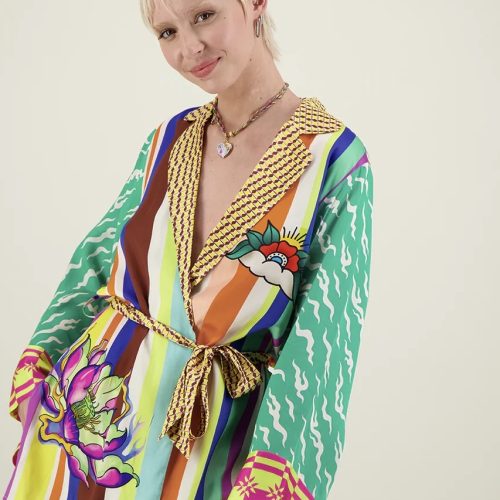 Lucia Kimono Belted Jacket Artisan