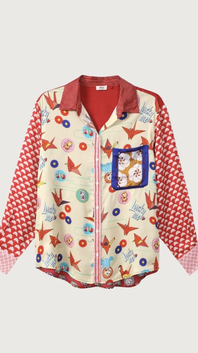 Lucky Me Isabel Printed Shirt