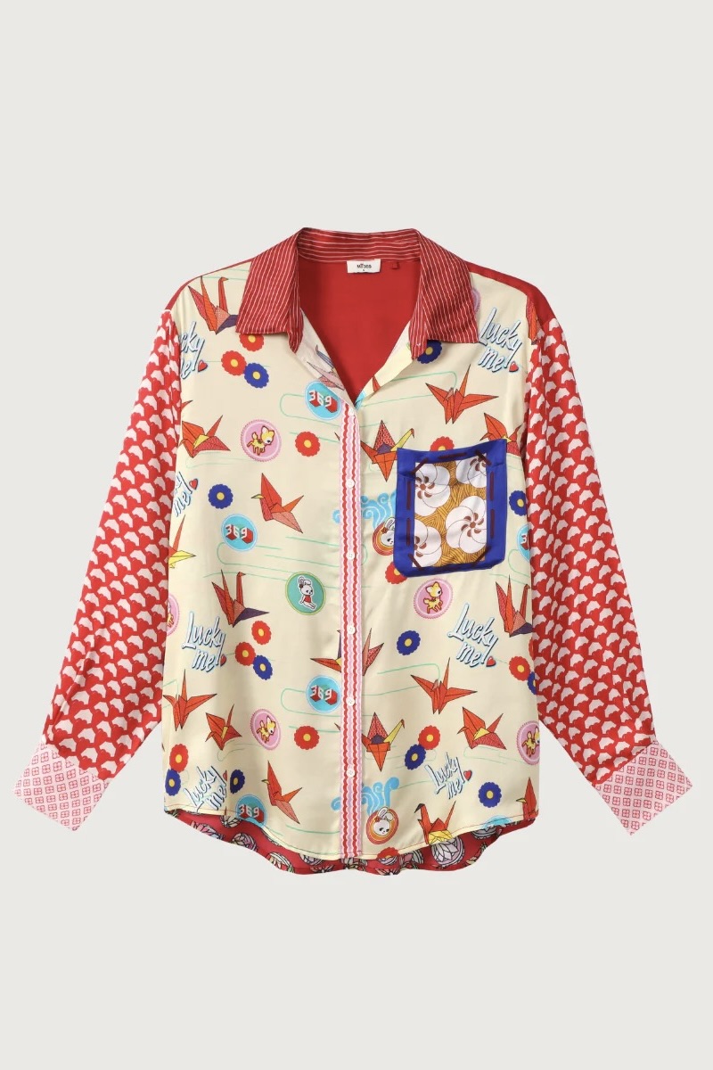 Lucky Me Isabel Printed Shirt