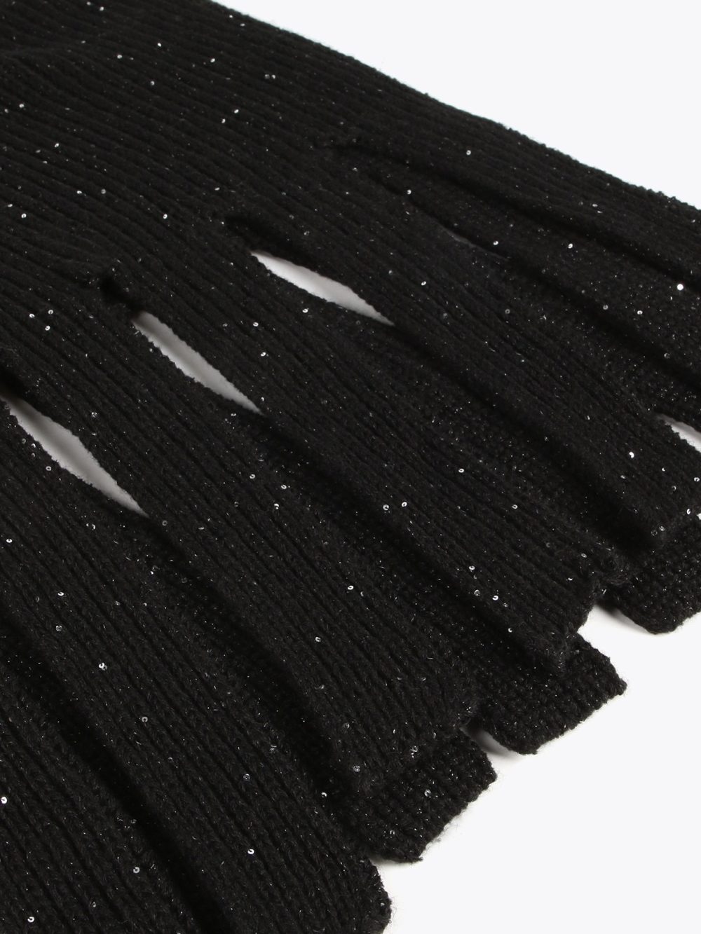 Scarf With Mini Sequins