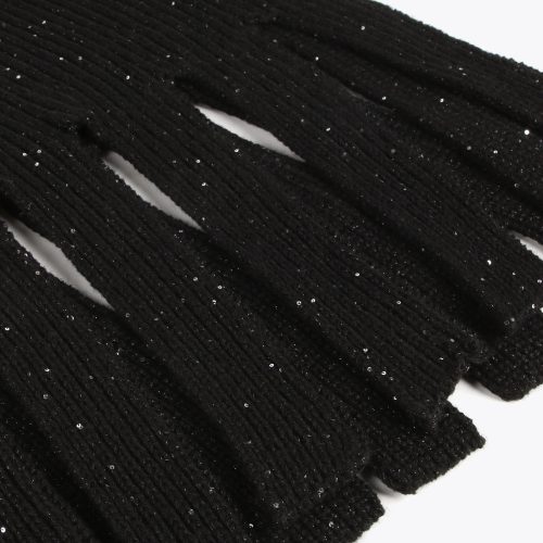 Scarf With Mini Sequins