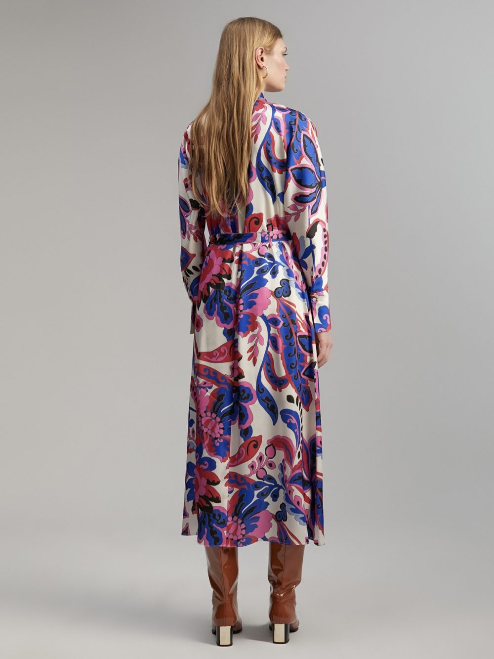 Paisley Print Dress