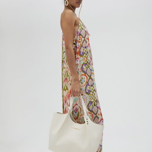 Ethnic Long Dress with Beading