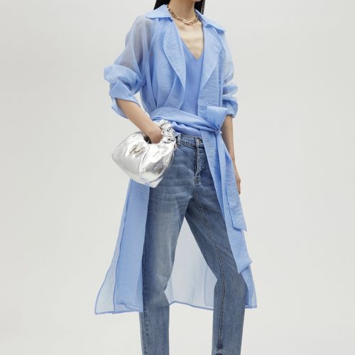 Basic Strappy Top Light Blue