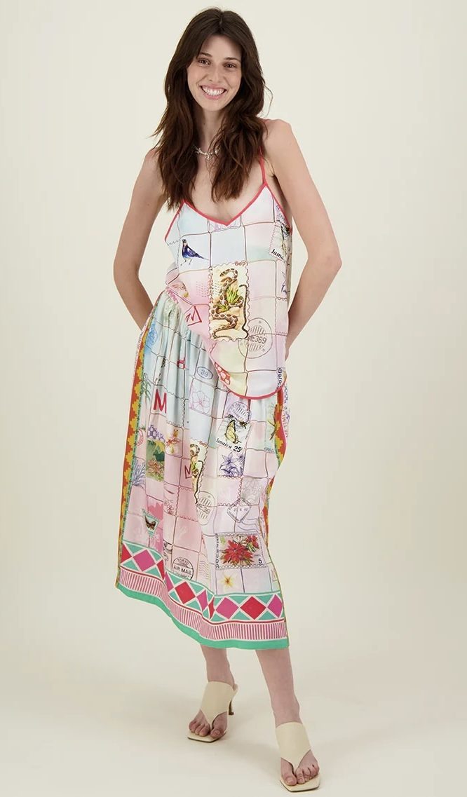 Gemma Linen Camisole  Heritage