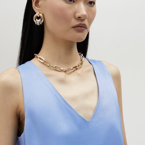 Basic Strappy Top Light Blue