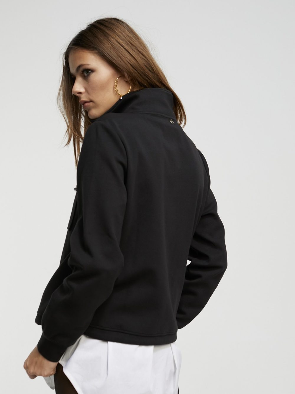 εικόνα-8-1 Black Sweatshirt