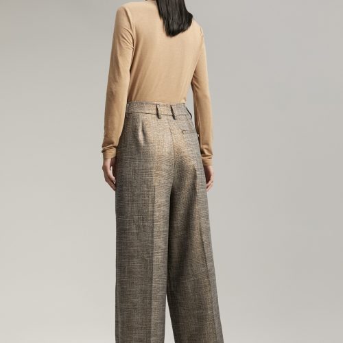 Wide Leg Check pants