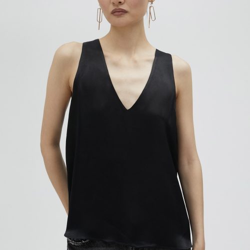 Basic Strappy Top Black