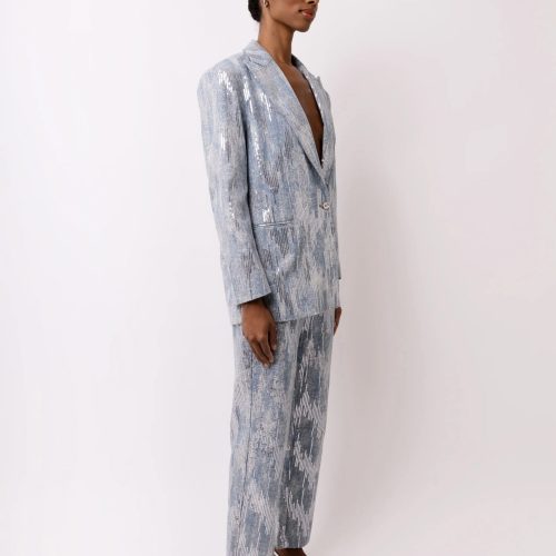 Teddie Embellished Straight Leg Pants