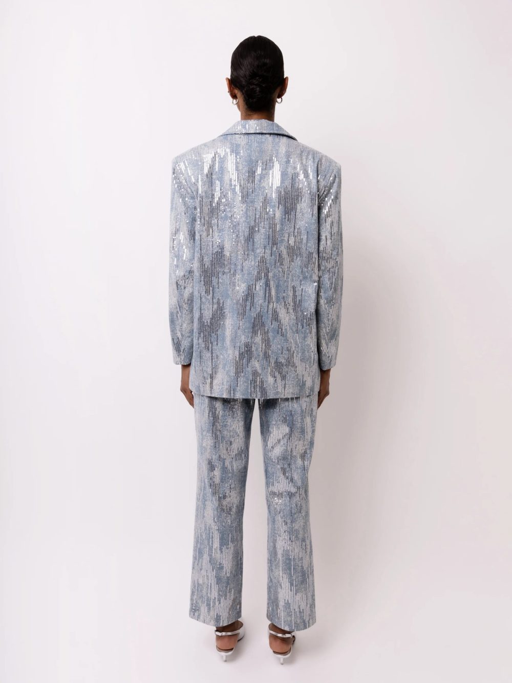 Teddie Embellished Straight Leg Pants