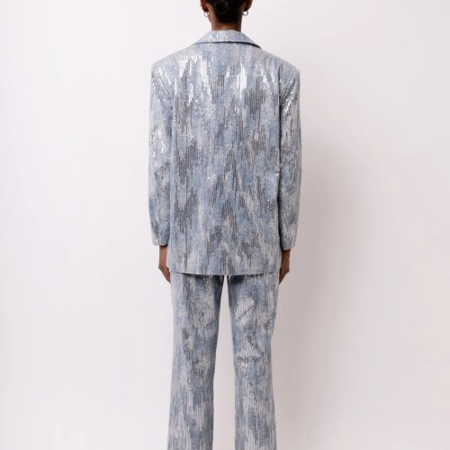 Teddie Embellished Straight Leg Pants