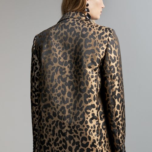 Animal Print Blazer