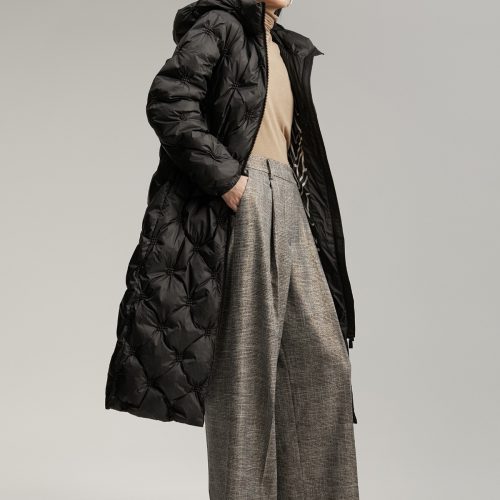 Wide Leg Check pants