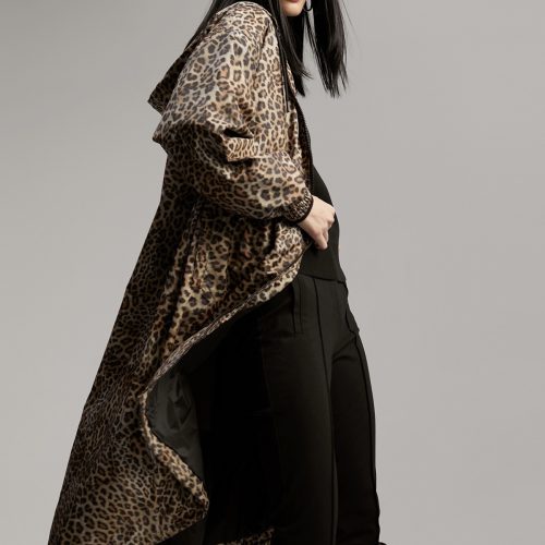 Animal Print Raincoat