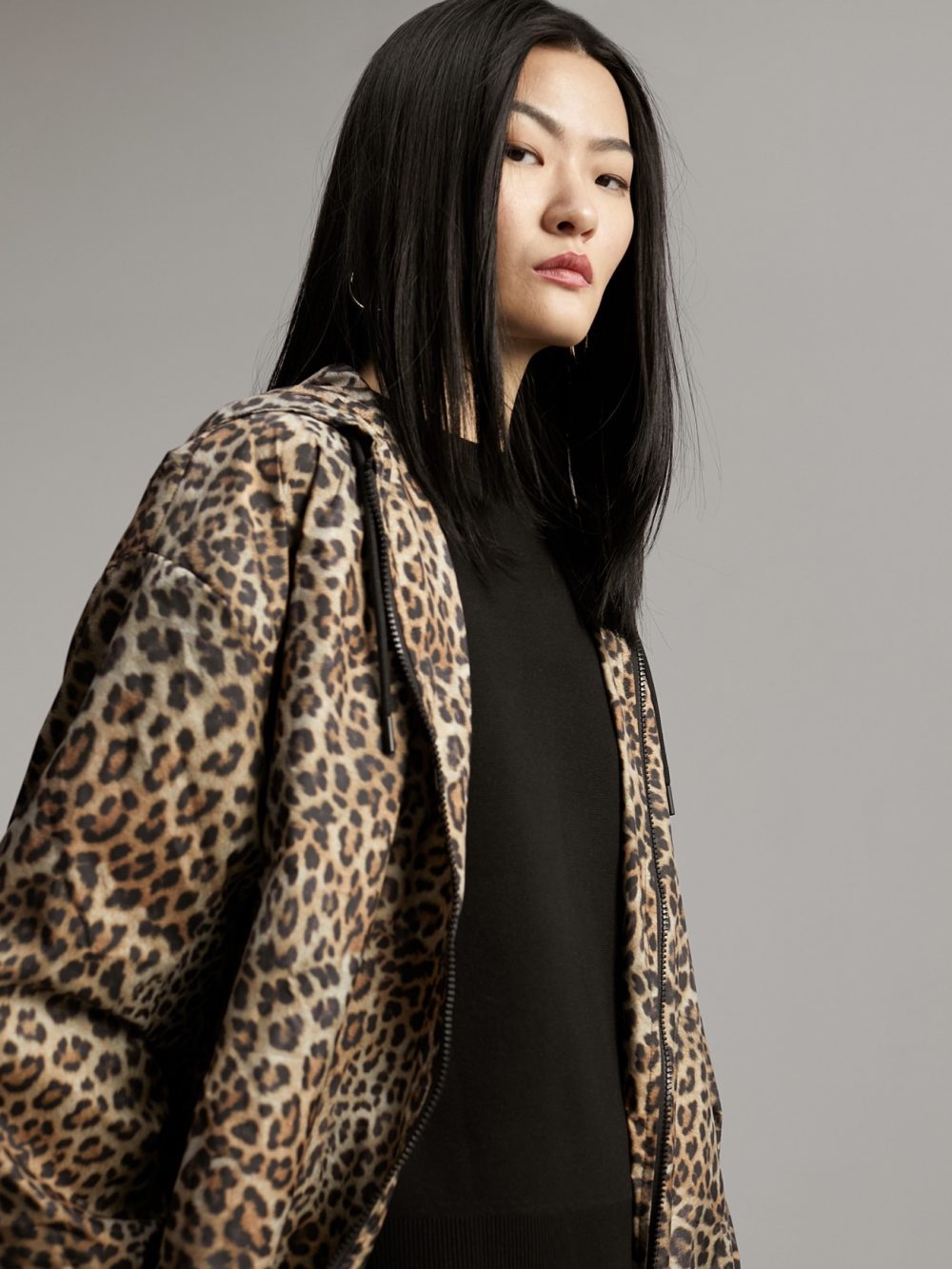 Animal Print Raincoat