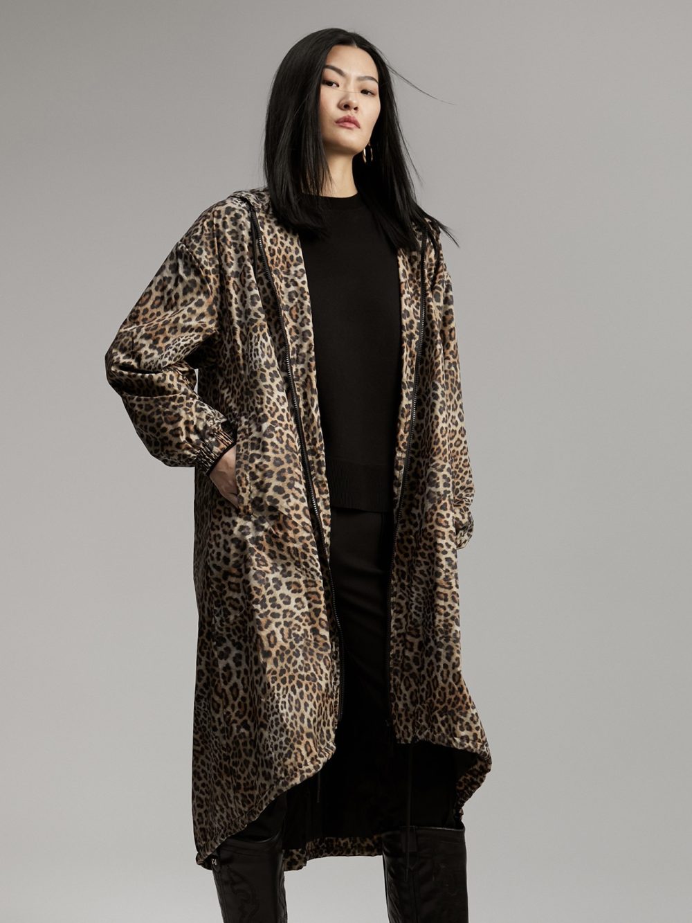 Animal Print Raincoat