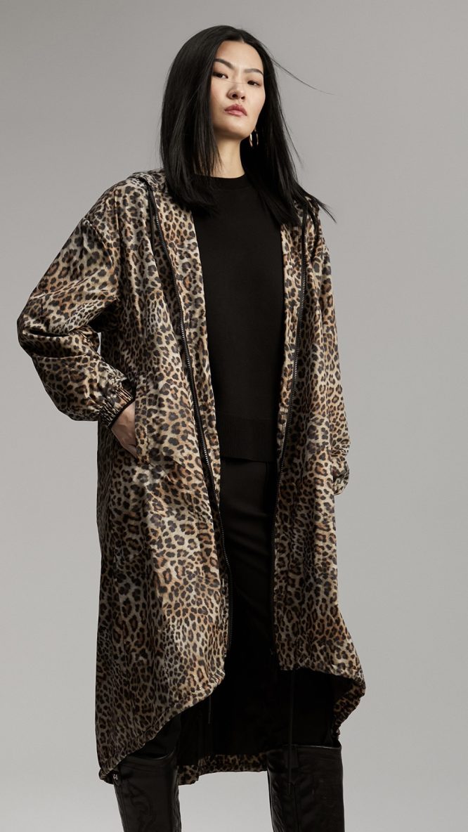 Animal Print Raincoat