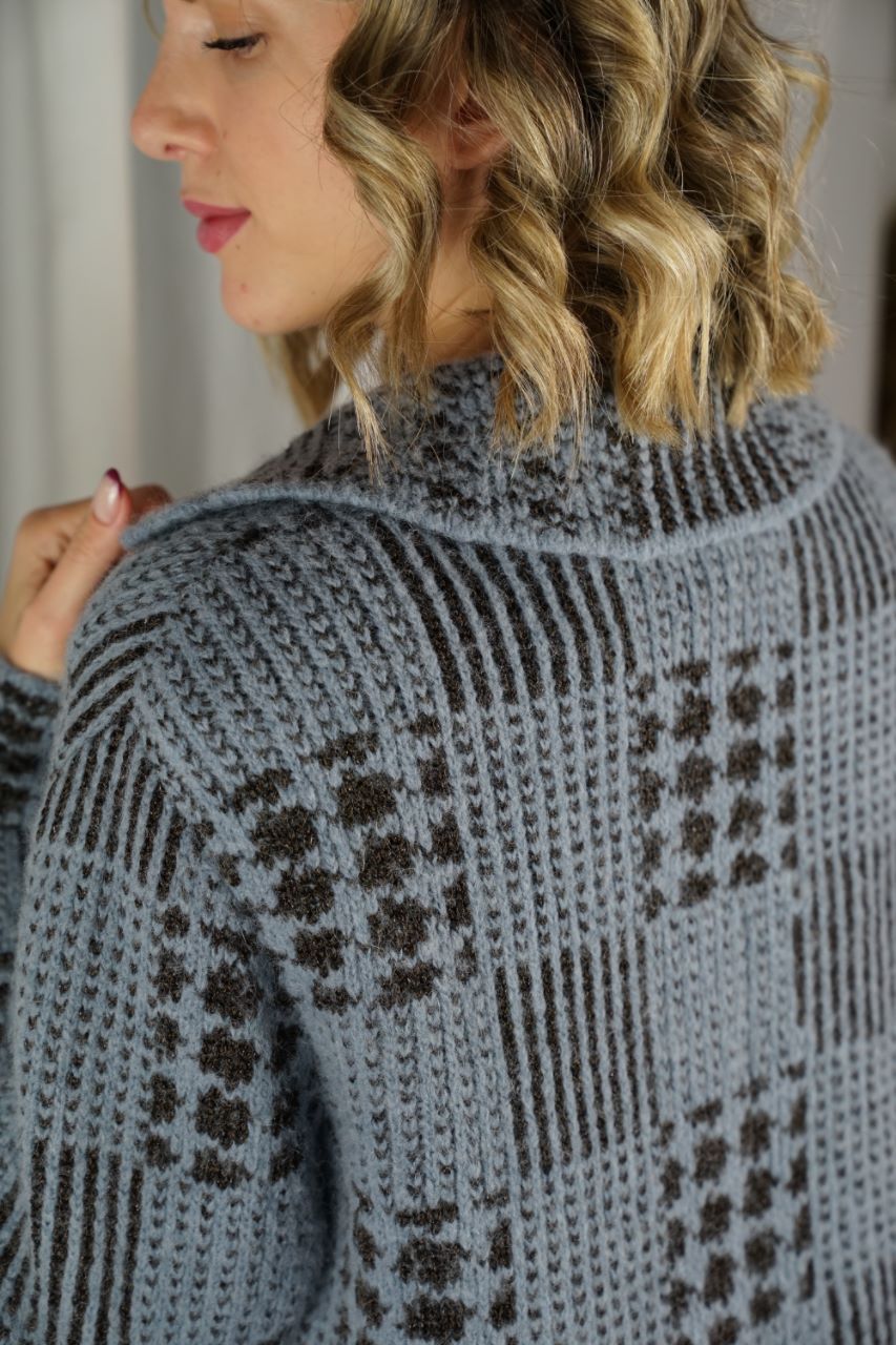 εικόνα_Viber_2021-11-23_13-53-35-114 Shiny Plaid Cardigan