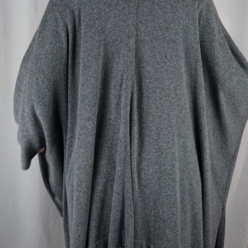 Asymmetry Grey Cardigan