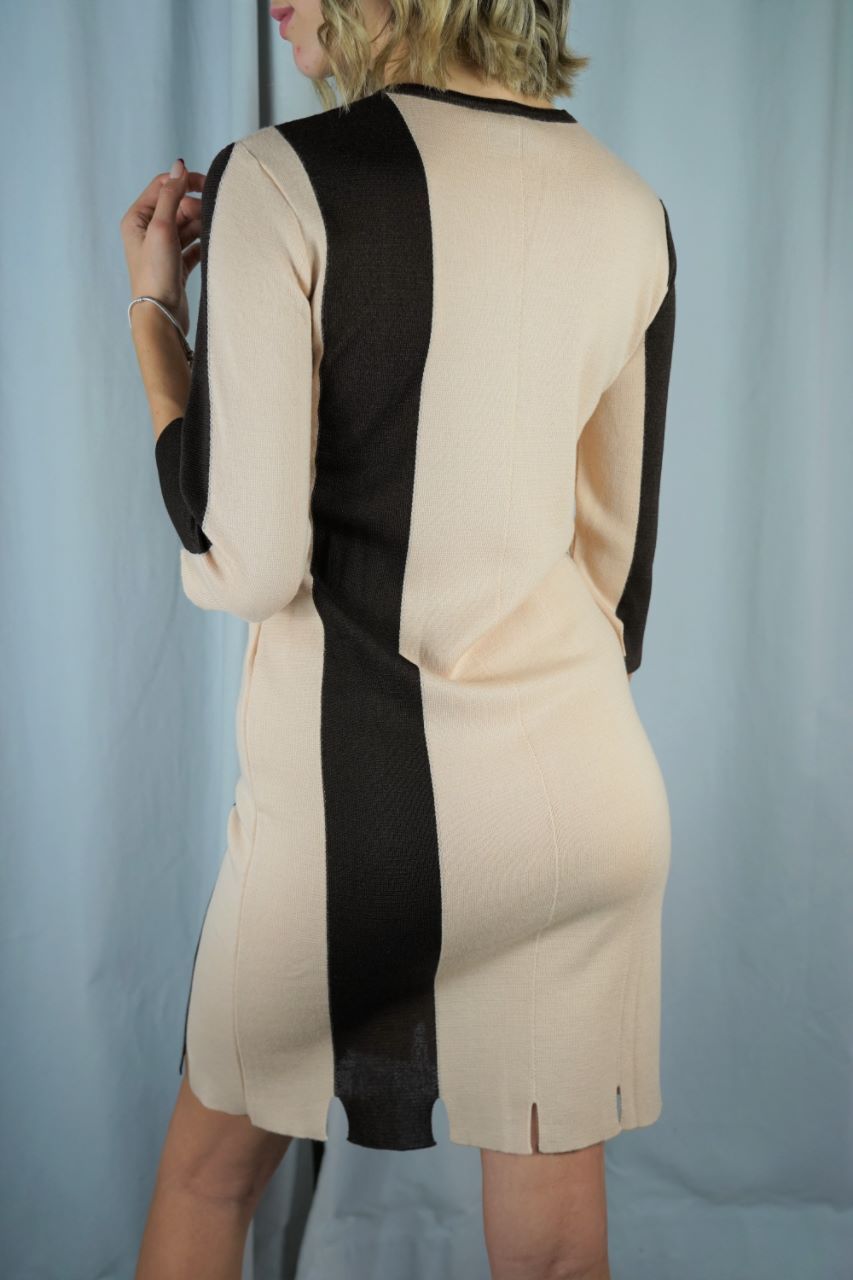 εικόνα_Viber_2021-11-24_22-51-47-780 Beige Mini Knitted Dress