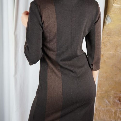 εικόνα_Viber_2021-11-24_22-55-25-756 Brown Mini Knitted Dress