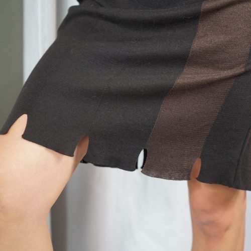 εικόνα_Viber_2021-11-24_22-55-26-413 Brown Mini Knitted Dress