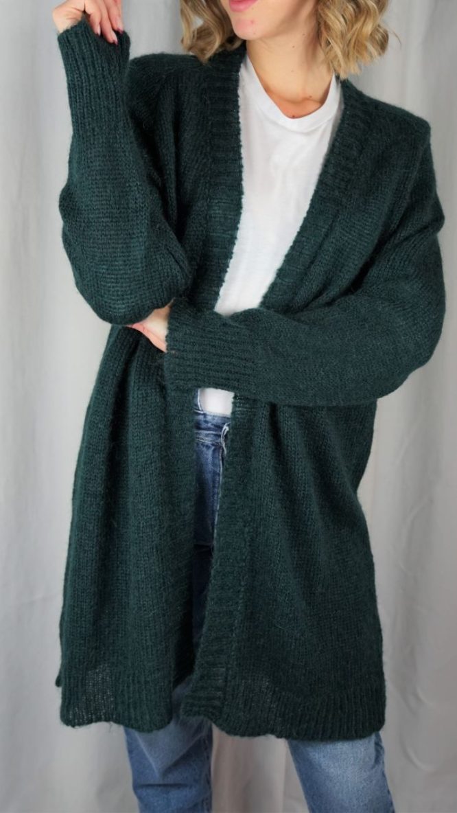 Pine Green Cardigan