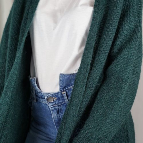 Pine Green Cardigan