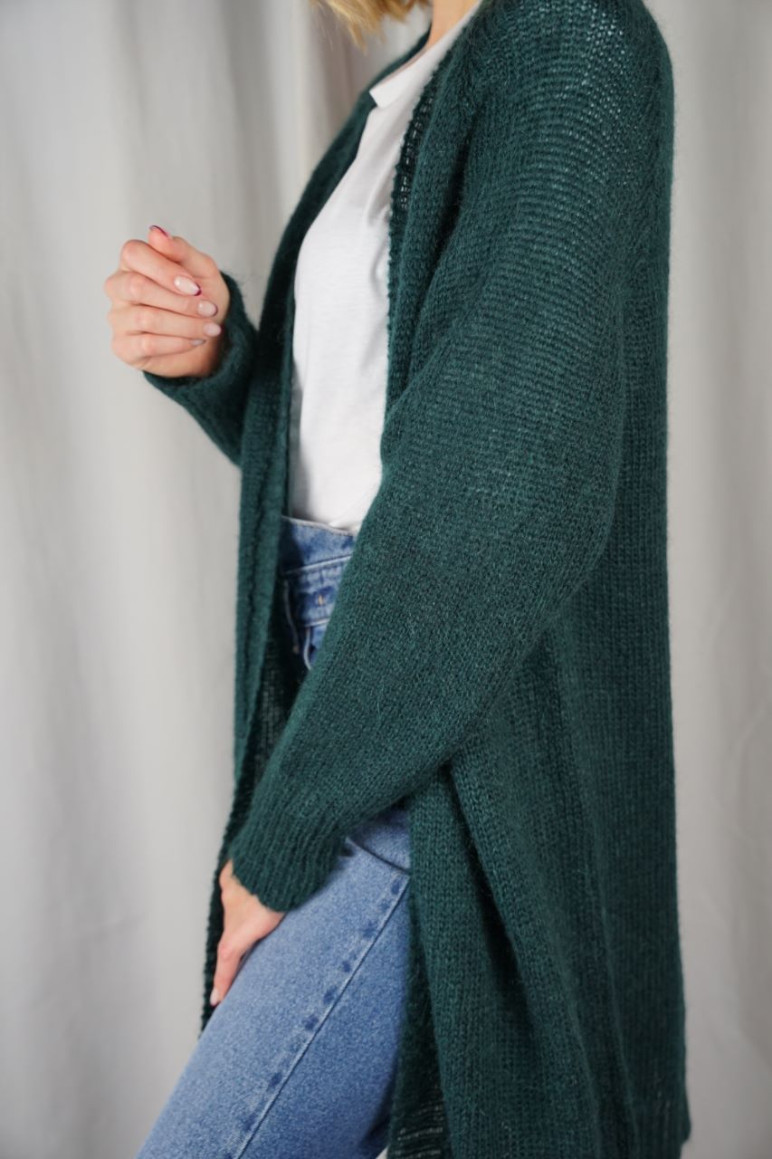Pine Green Cardigan